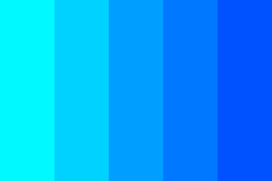 Blue shade Color Palette