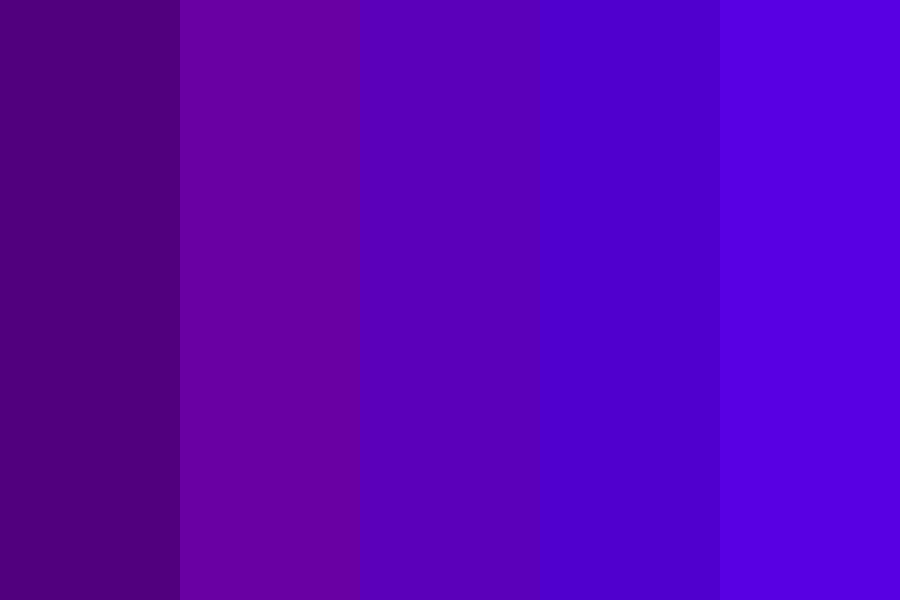 Violet Blue Color Palette