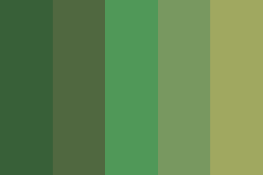 Green Vista Color Palette