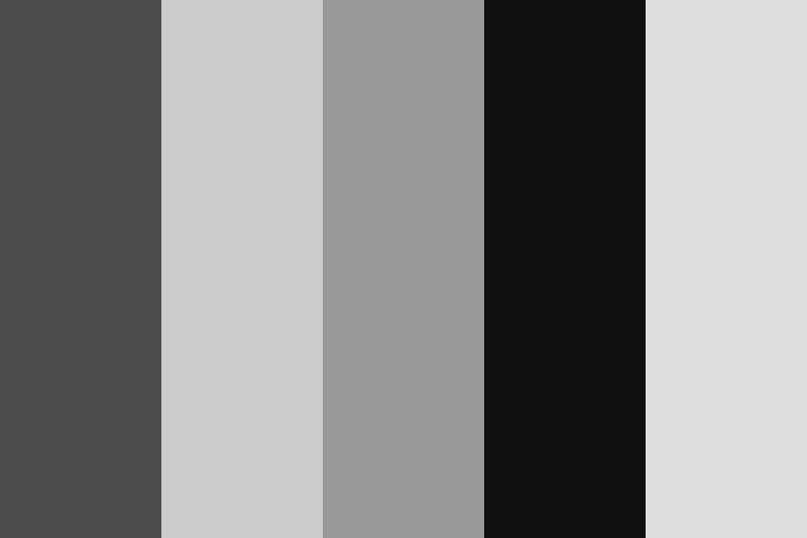 Gray Scale Color Chart