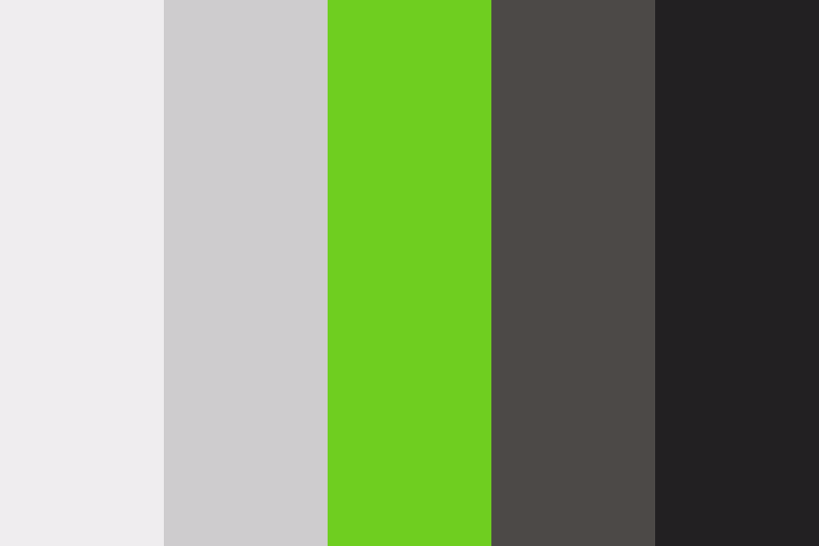 Greendark color palette