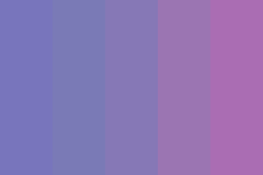 Twilight hour color palette