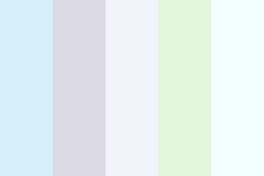 Pastel Page Backgrounds color palette