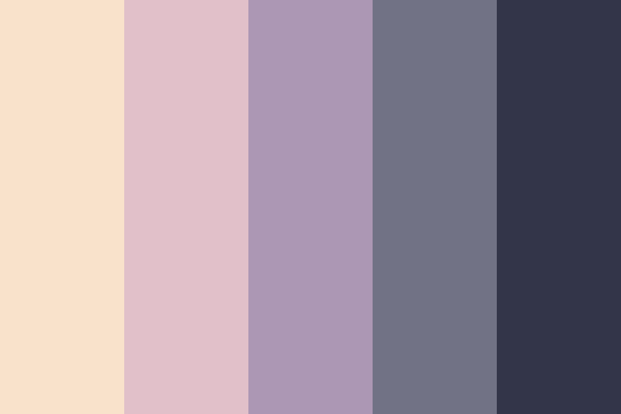 aesthetic dream Color Palette