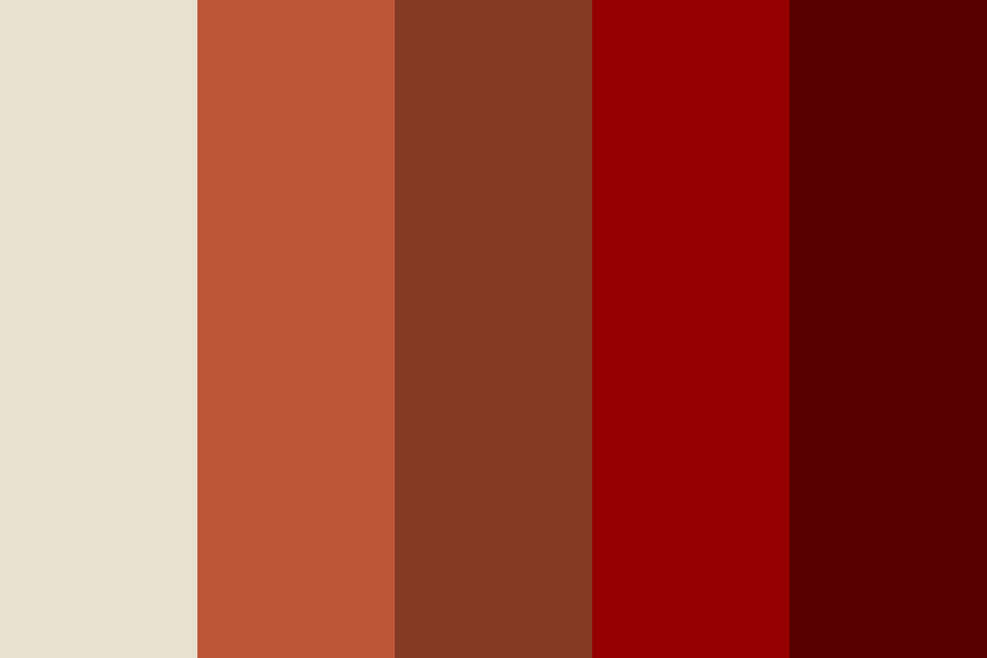 Spookys wounds color palette