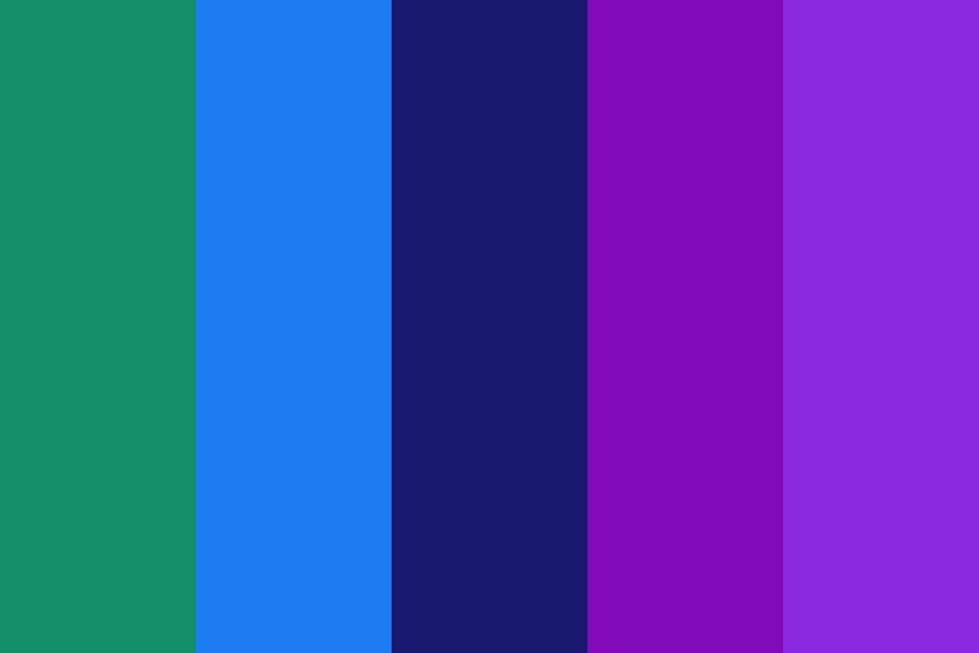 bluesNgreens color palette