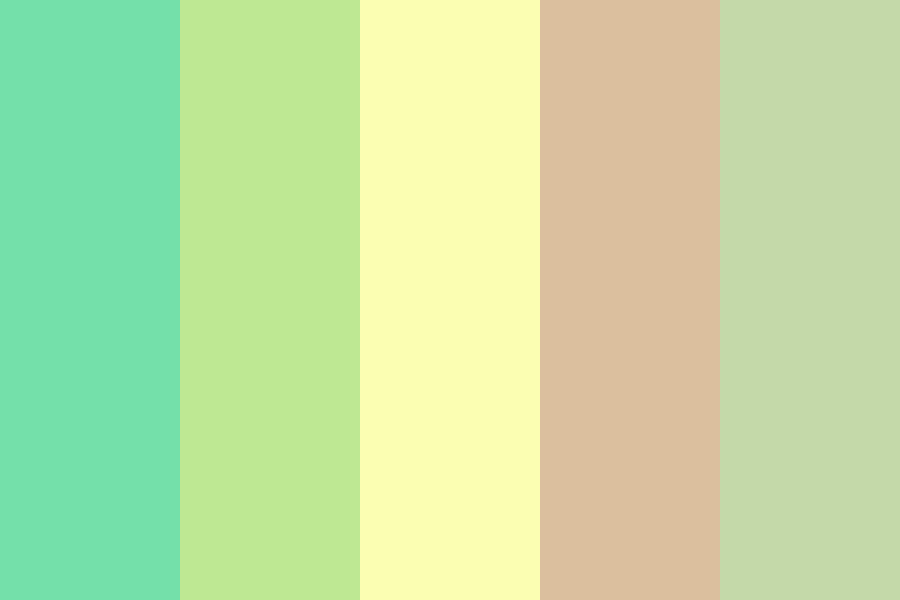 animal crossing Color Palette