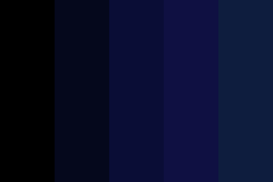 all black blue