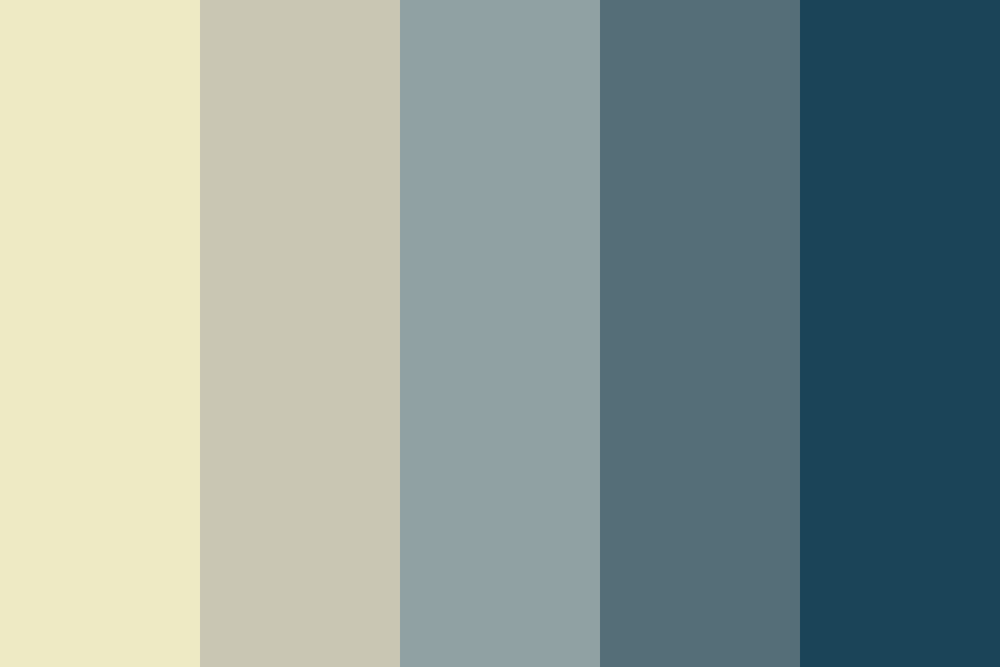 Yellow Blue Color Palette